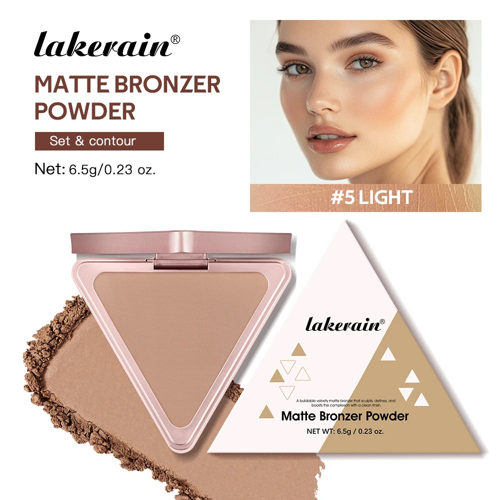 Matte Bronzer Powder Face Contour Makeup