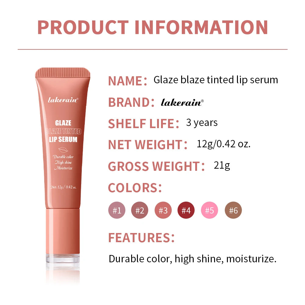 Tinted Hydrating Lip Serum Gloss