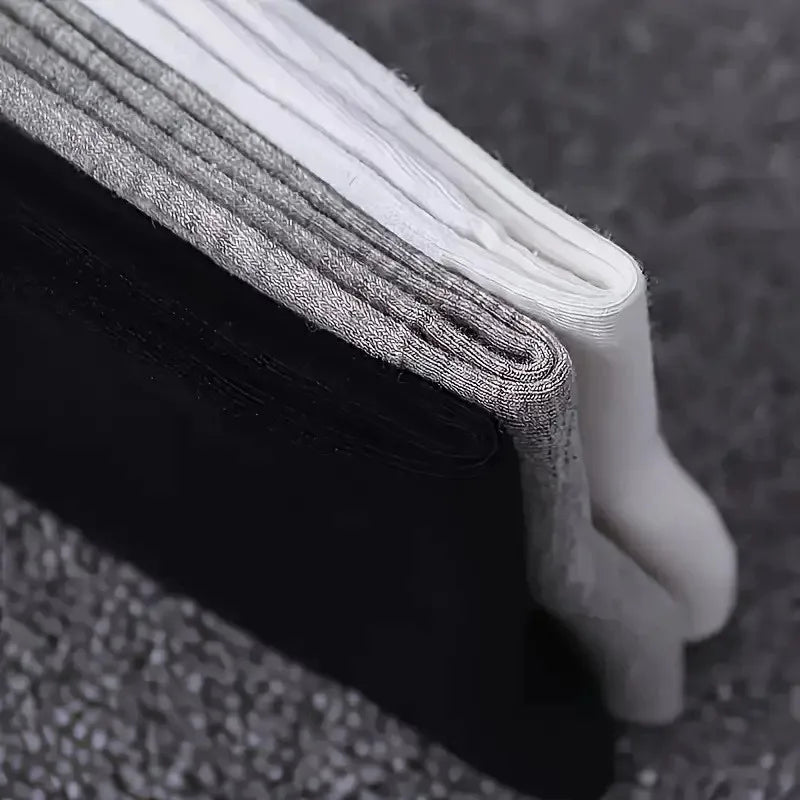Polyester Spandex Heart Pattern Mid Tube Casual Socks - 5