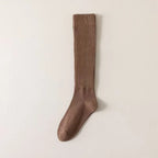 Polyester Elastane Blend Calf Socks for Women