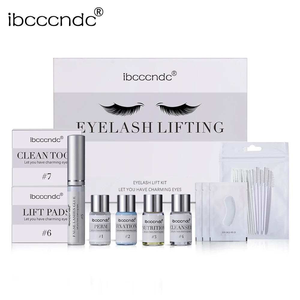 Professional Eyelash Lifting and Perming Set for Home Use