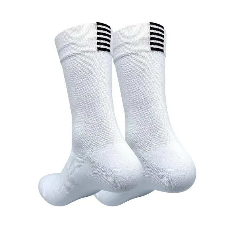Polyester Elastane Compression Cycling Socks
