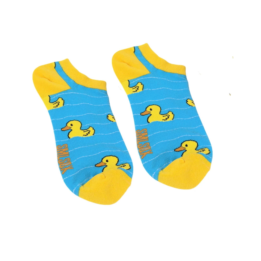 Cotton Cartoon Duck Ankle Socks