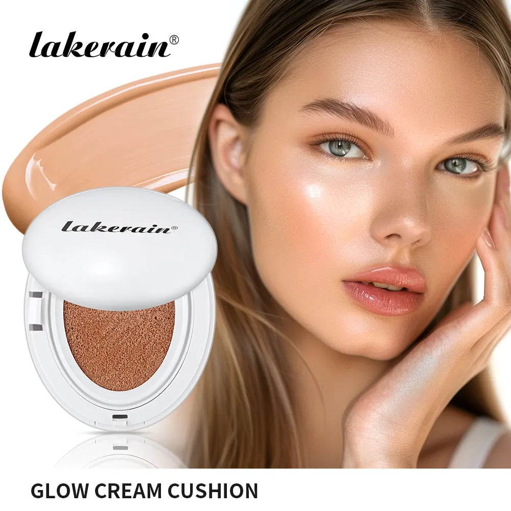 Liquid Foundation Air Cushion Compact for Hydrating Glow Finish
