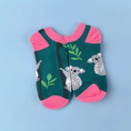 Cotton Blend Koala Pattern Ankle Socks
