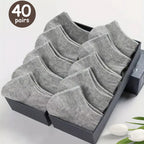 Polyester Elastane Mens Low Cut Ankle Socks