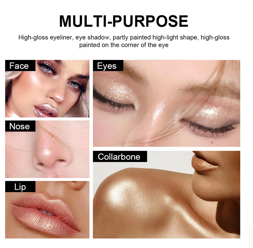 Waterproof Cream Eyeshadow Stick Brightener