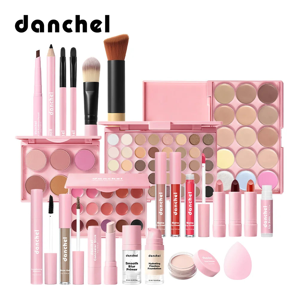 All In One Professional Makeup Cosmetic Set With Tools - 1