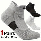 Polyester Spandex Athletic Ankle Socks