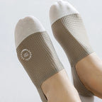 Cotton Blend Low Cut Breathable Invisible Socks