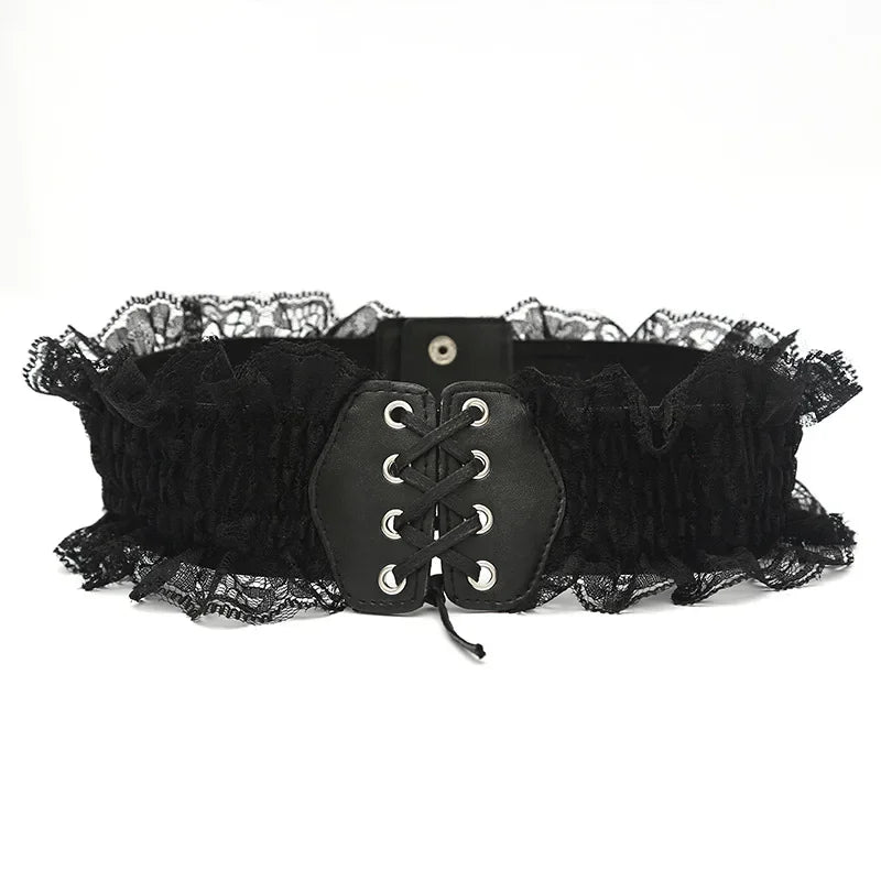 Synthetic Leather Waist Cincher Corset Belt