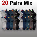 Polyester Blend Crew Socks Breathable Daily Wear