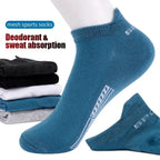 Polyester Elastane Low Cut Casual Mens Socks