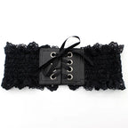 Synthetic Leather Waist Cincher Corset Belt