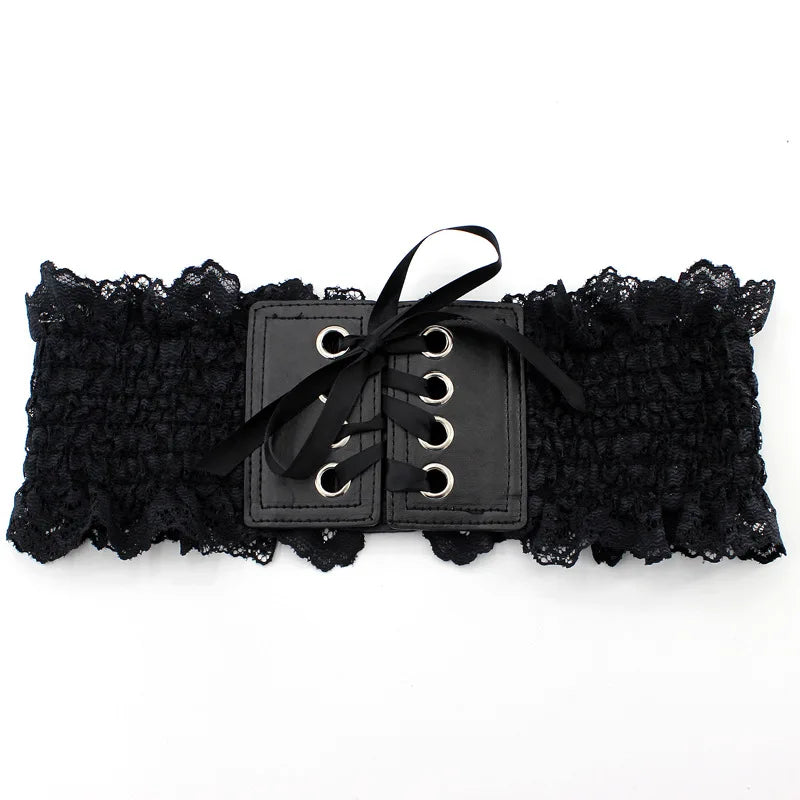Synthetic Leather Waist Cincher Corset Belt