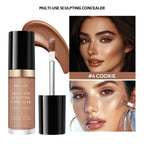 5 Color Liquid Face Concealer Waterproof Oil Control Foundation