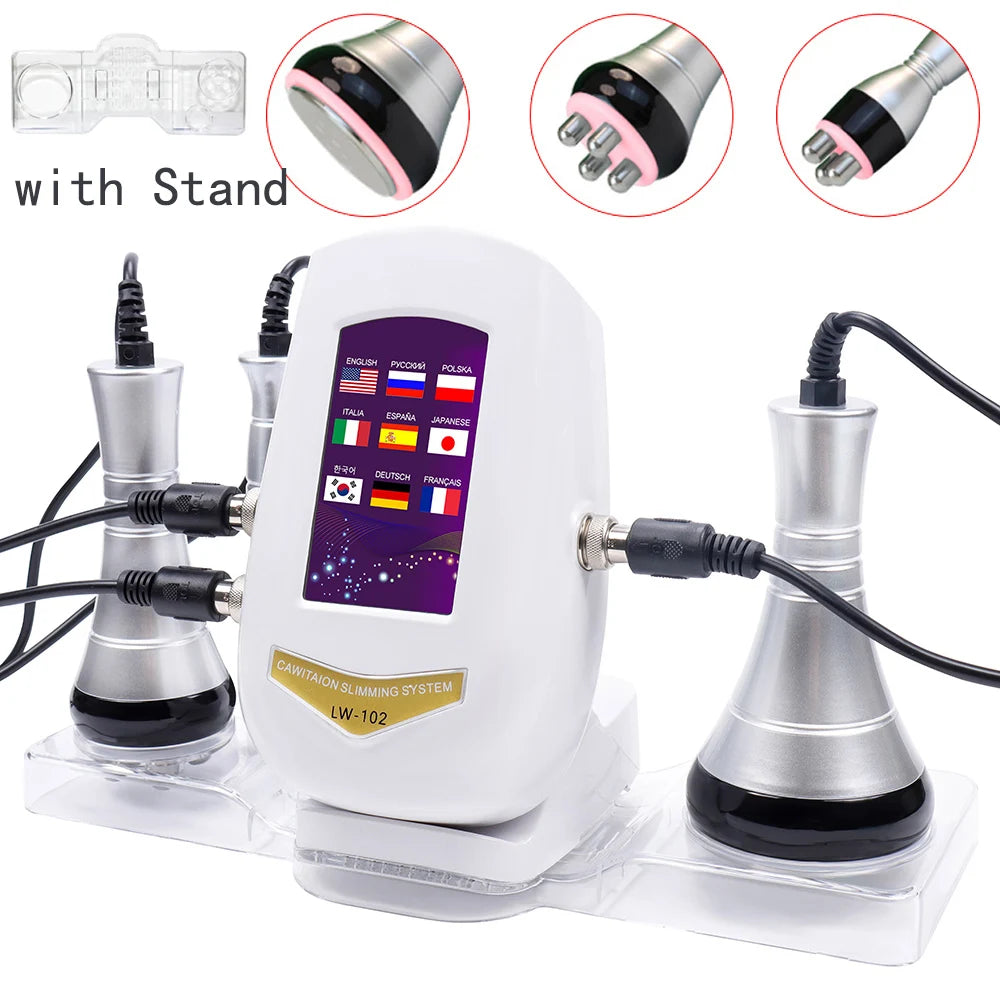 40K Ultrasonic Cavitation and Radio Frequency Body Slimming Machine