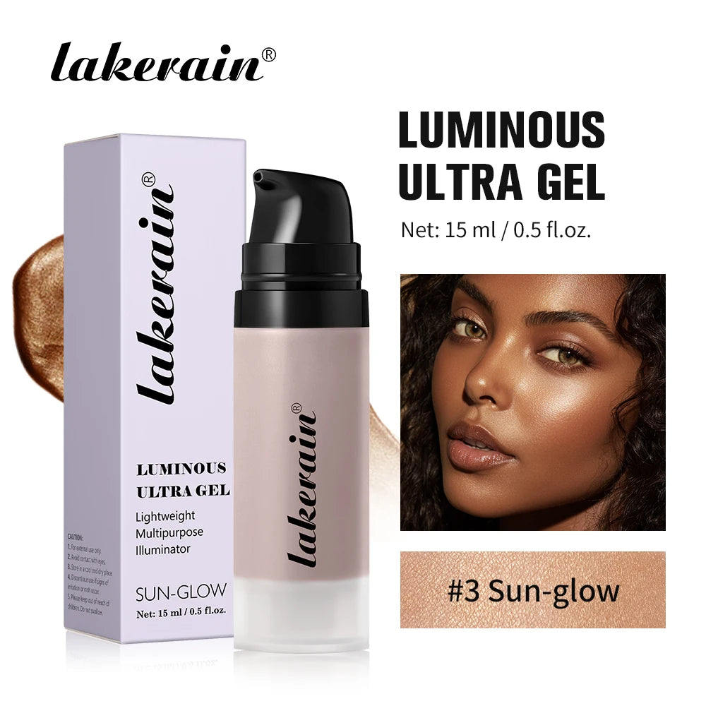 Water Based Gel Face Highlighter and Illuminating Makeup Primer - 21