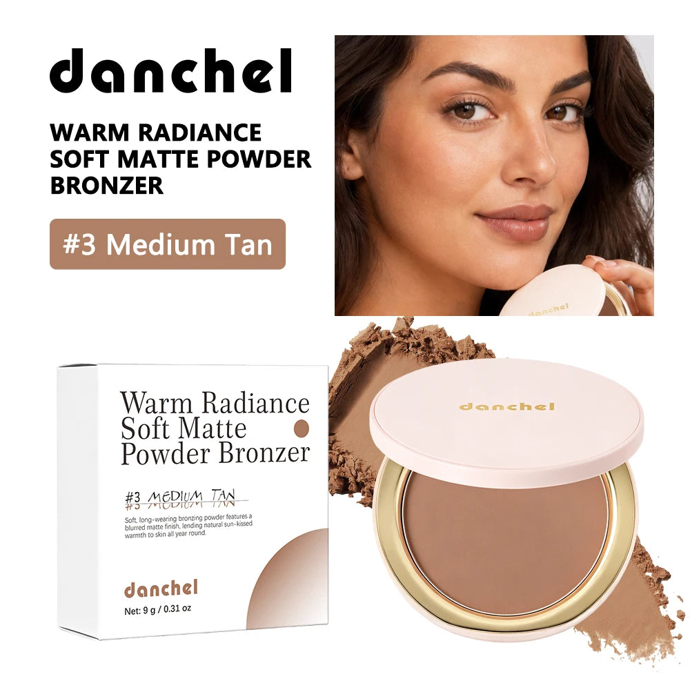 Pressed Powder Bronzer Matte Contour Makeup - 20