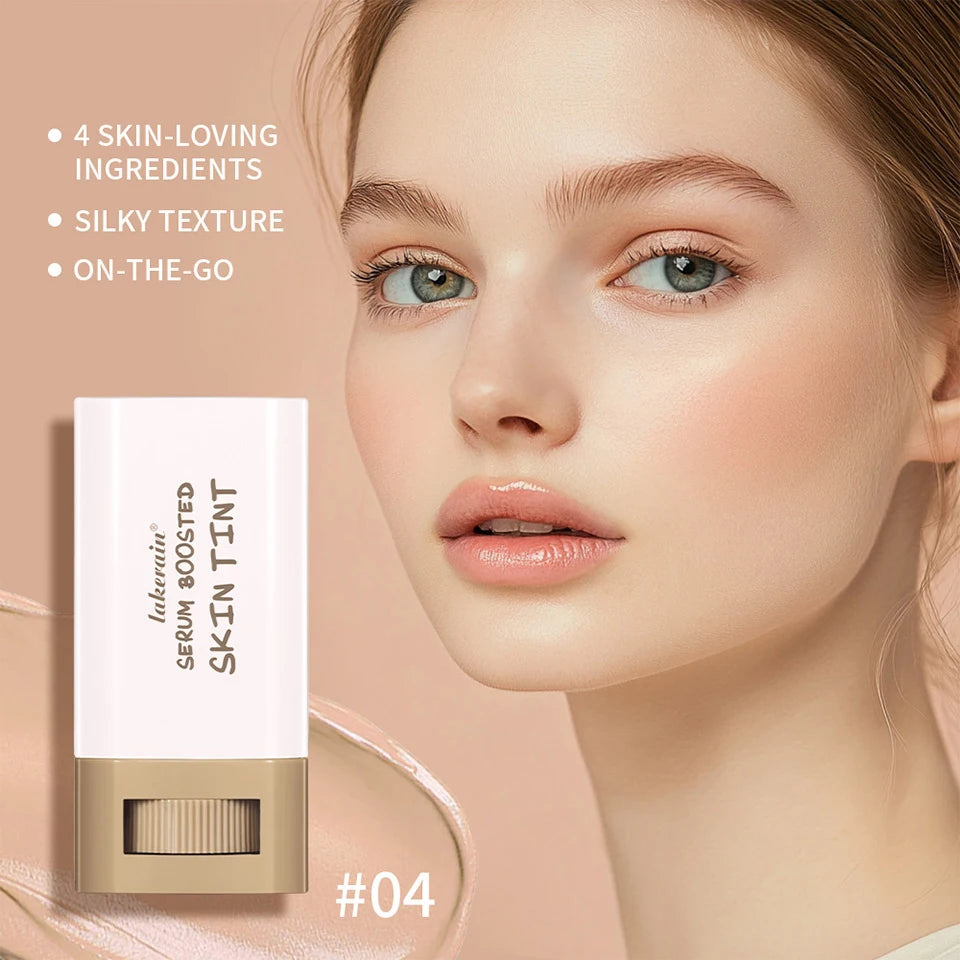 Foundation Stick and Pressed Powder Makeup Set - 10