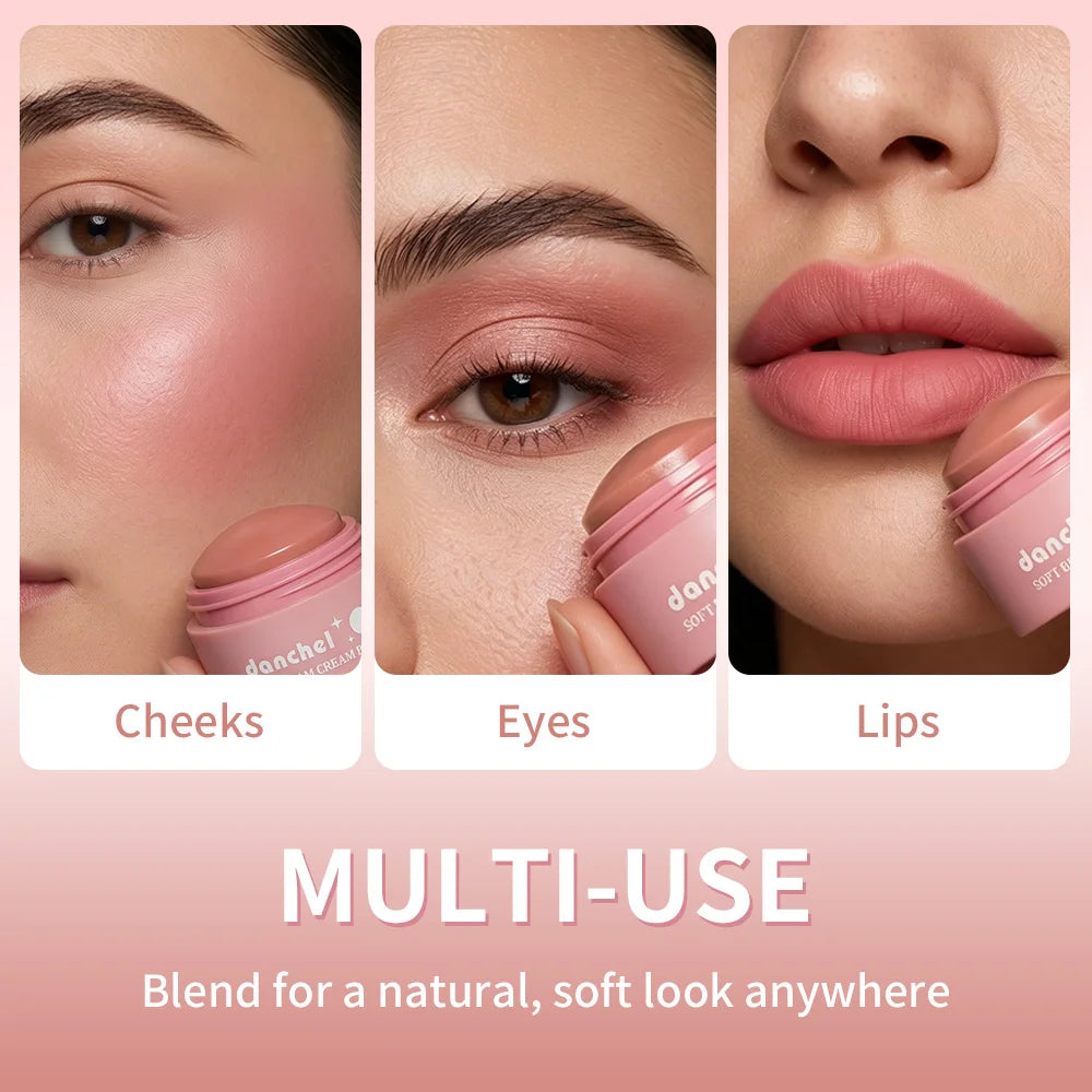 Cream Blush Makeup Pigmented Smooth Blendable Face Color