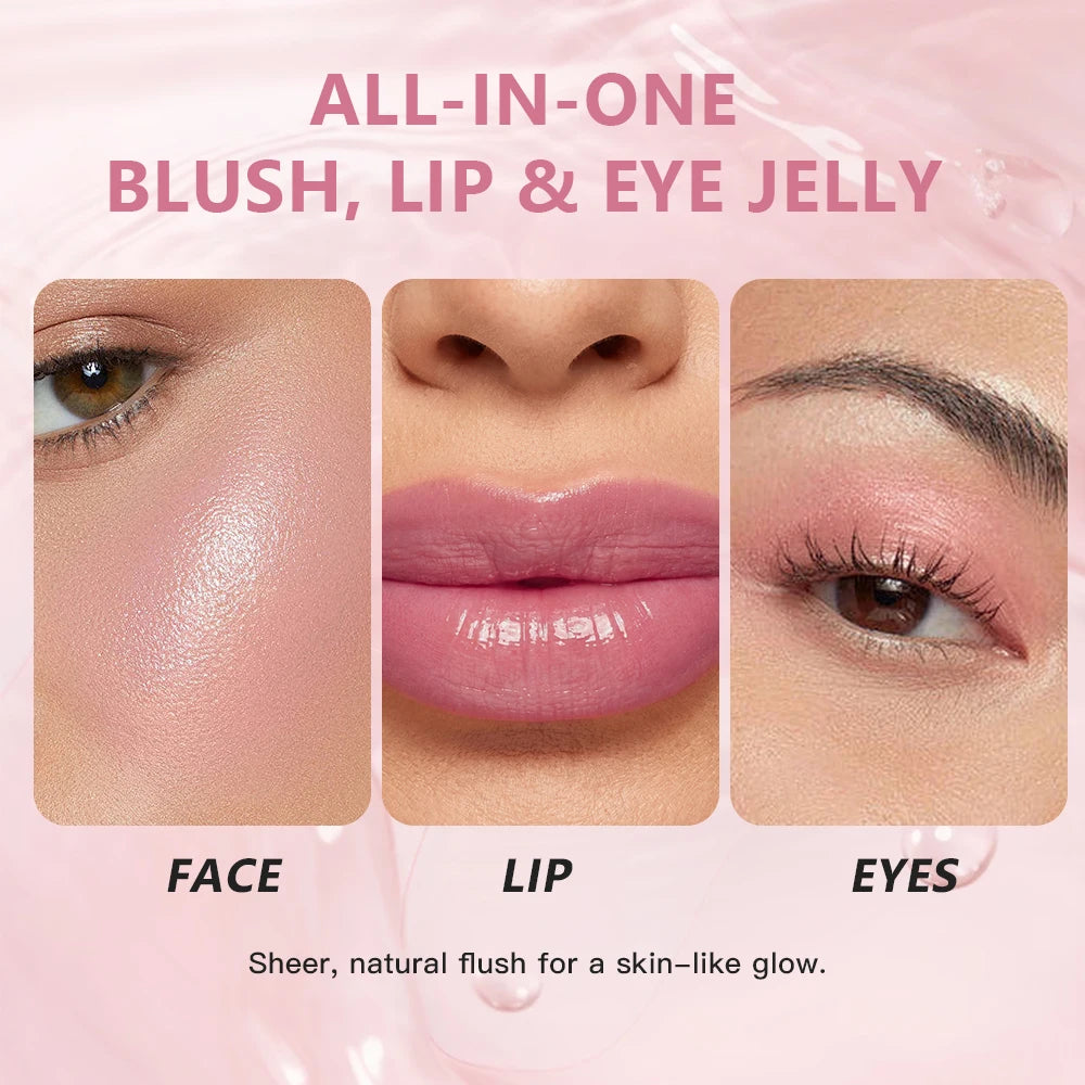 Color Changing Jelly Blush Stick For Lips And Cheeks