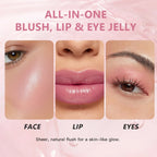 Color Changing Jelly Blush Stick For Lips And Cheeks