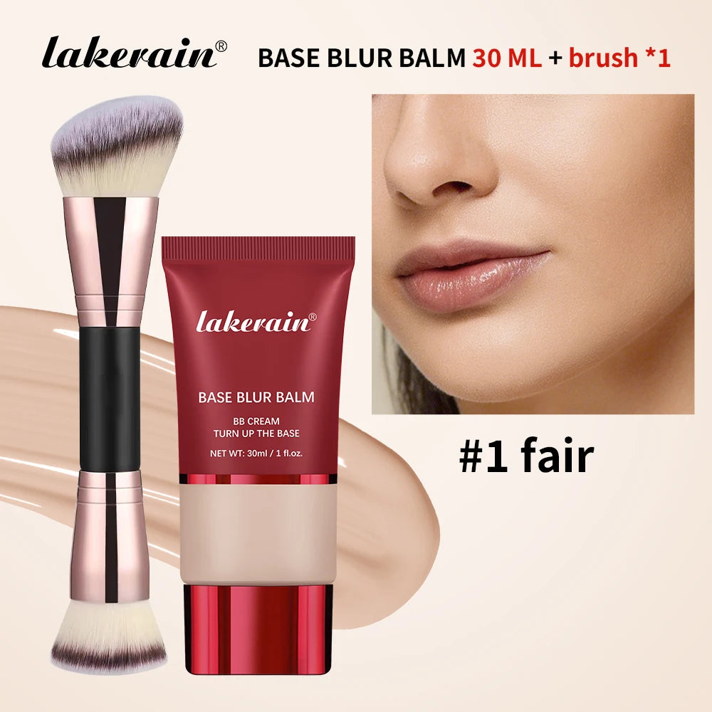 Liquid Foundation Balm and Dual Ended Applicator Brush - 21