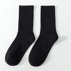 Polyester Elastane Crew Socks For Men