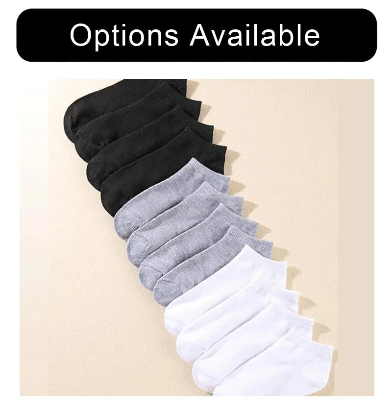 Mens Polyester Elastane Breathable No Show Ankle Socks - 12
