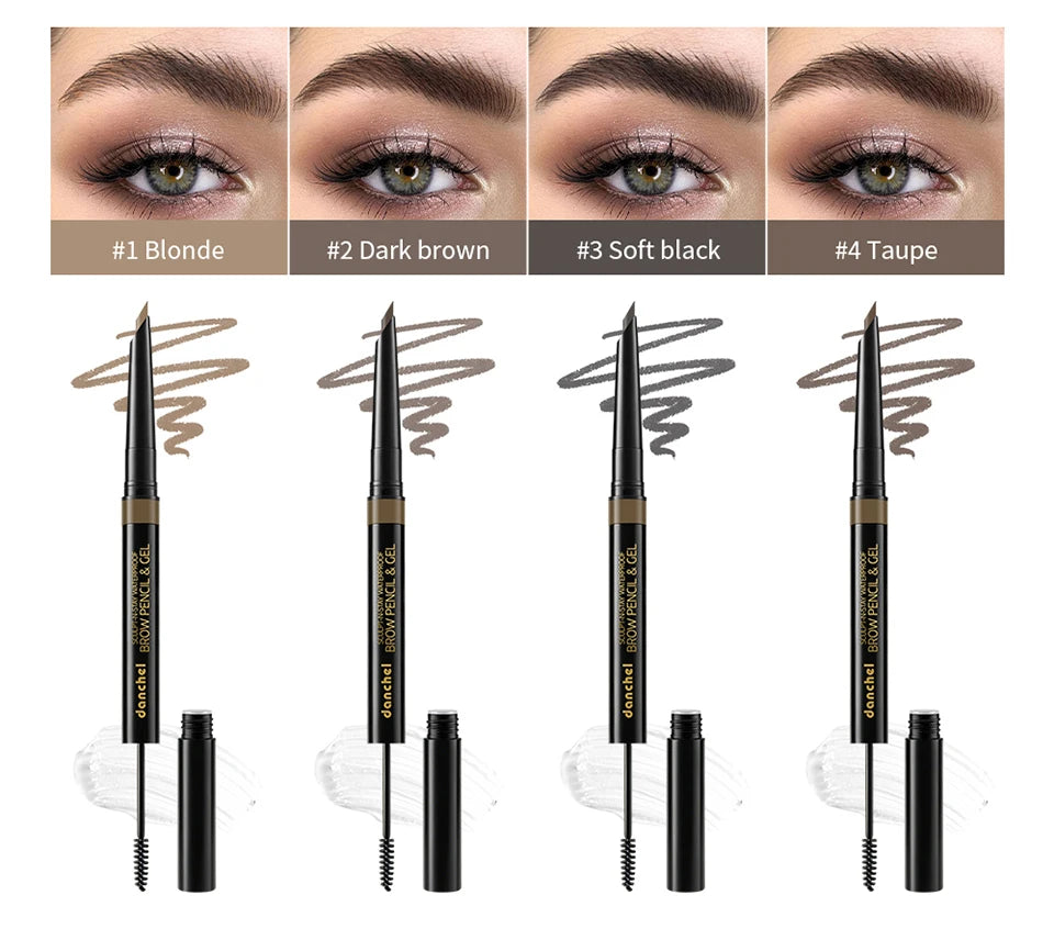 Waterproof Eyebrow Pencil and Sculpting Gel