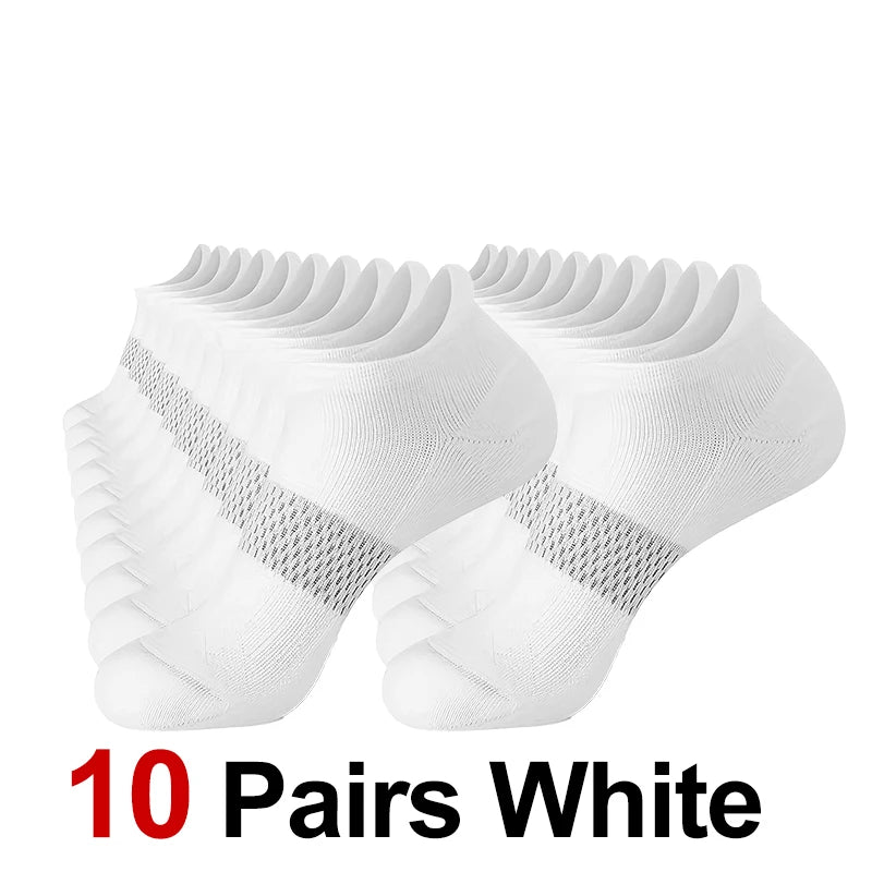 Polyester Blend Low Cut Sports Socks - 14