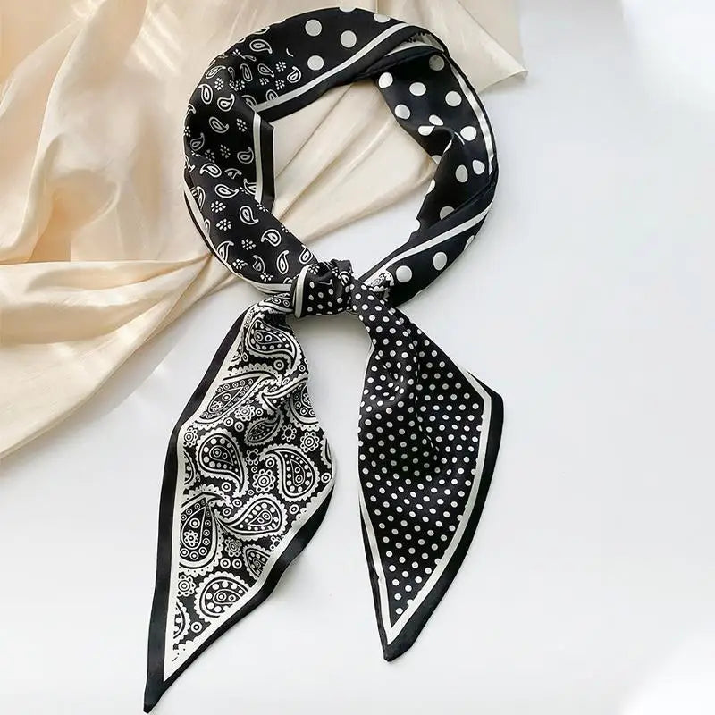 Polyester Printed Long Scarf Neck Accessory