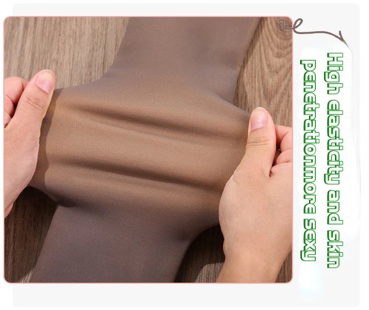 Fleece Lined Elastic Thermal Tights
