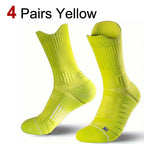 Nylon Spandex Crew Sports Socks for Men