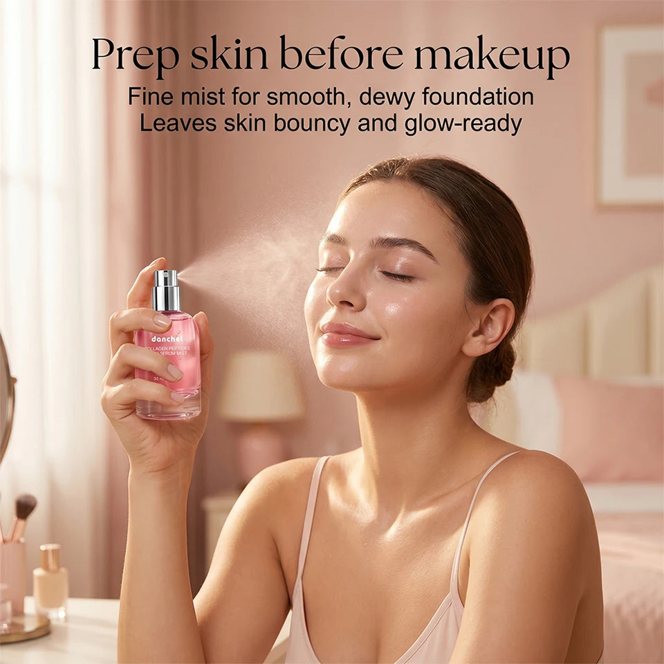 Collagen Peptide Jelly Serum Mist Deep Hydrating Facial Spray