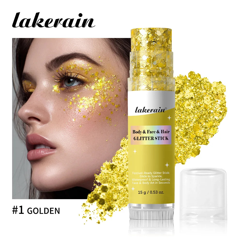 Glitter Balm Stick for Face and Body