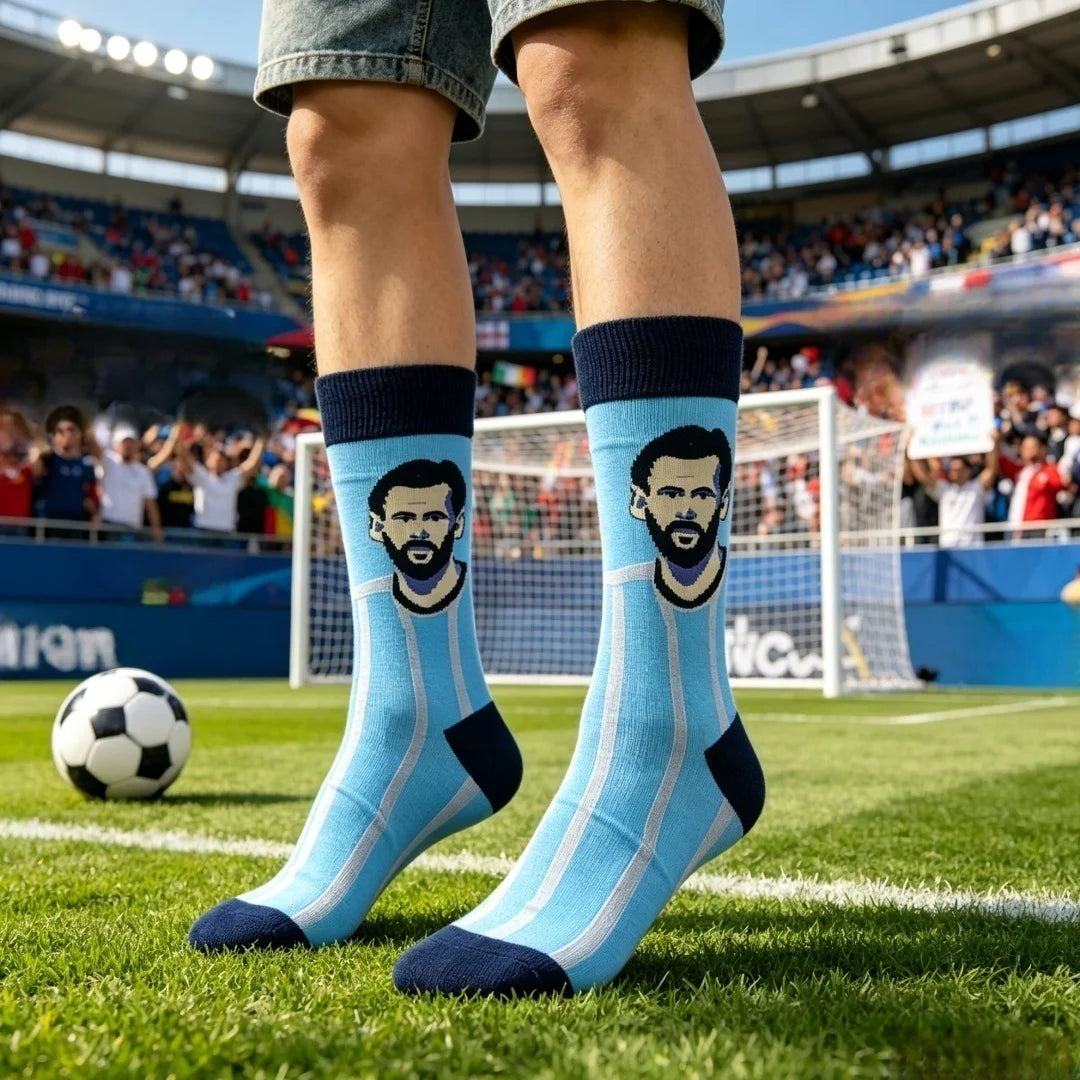 Cotton Polyester Knee High Athletic Socks