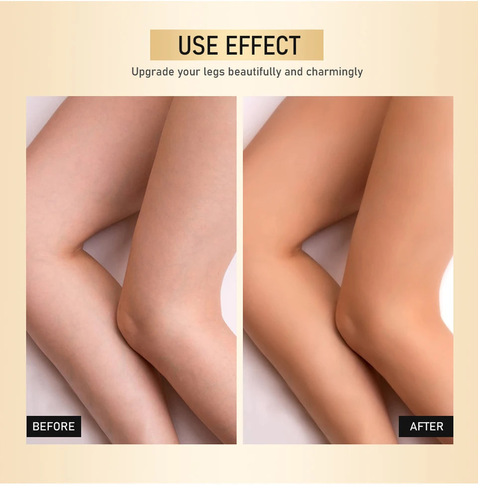 Waterproof Liquid Leg Foundation And Body Concealer With Applicator