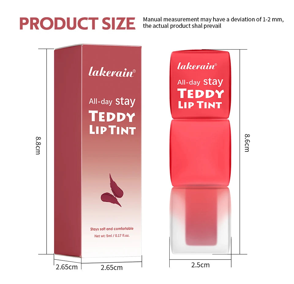 Matte Liquid Lip Tint Waterproof Long Lasting Lip Color