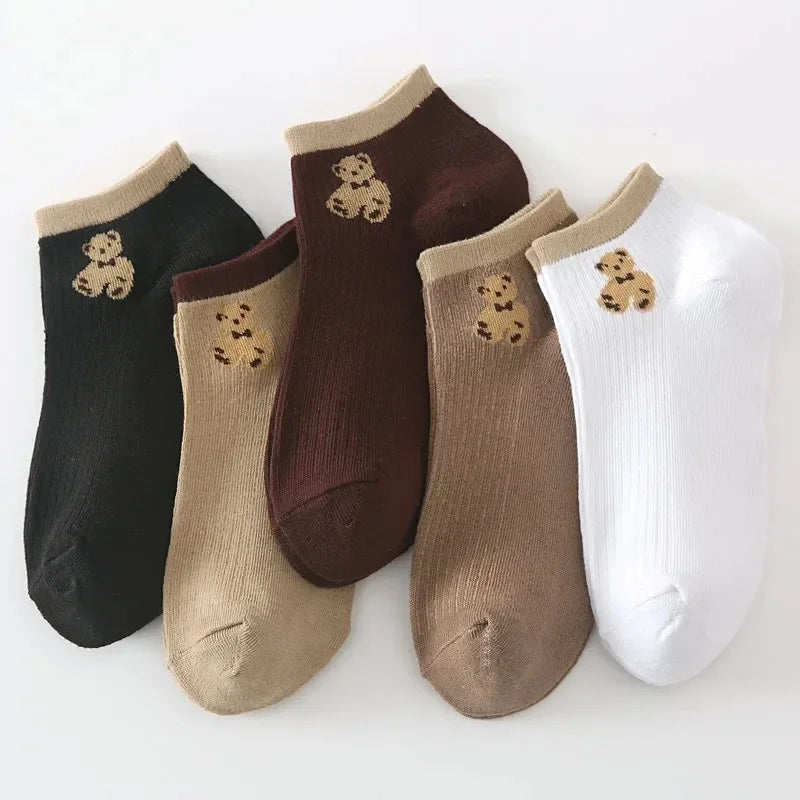 Polyester Elastane Low Tube Socks Set