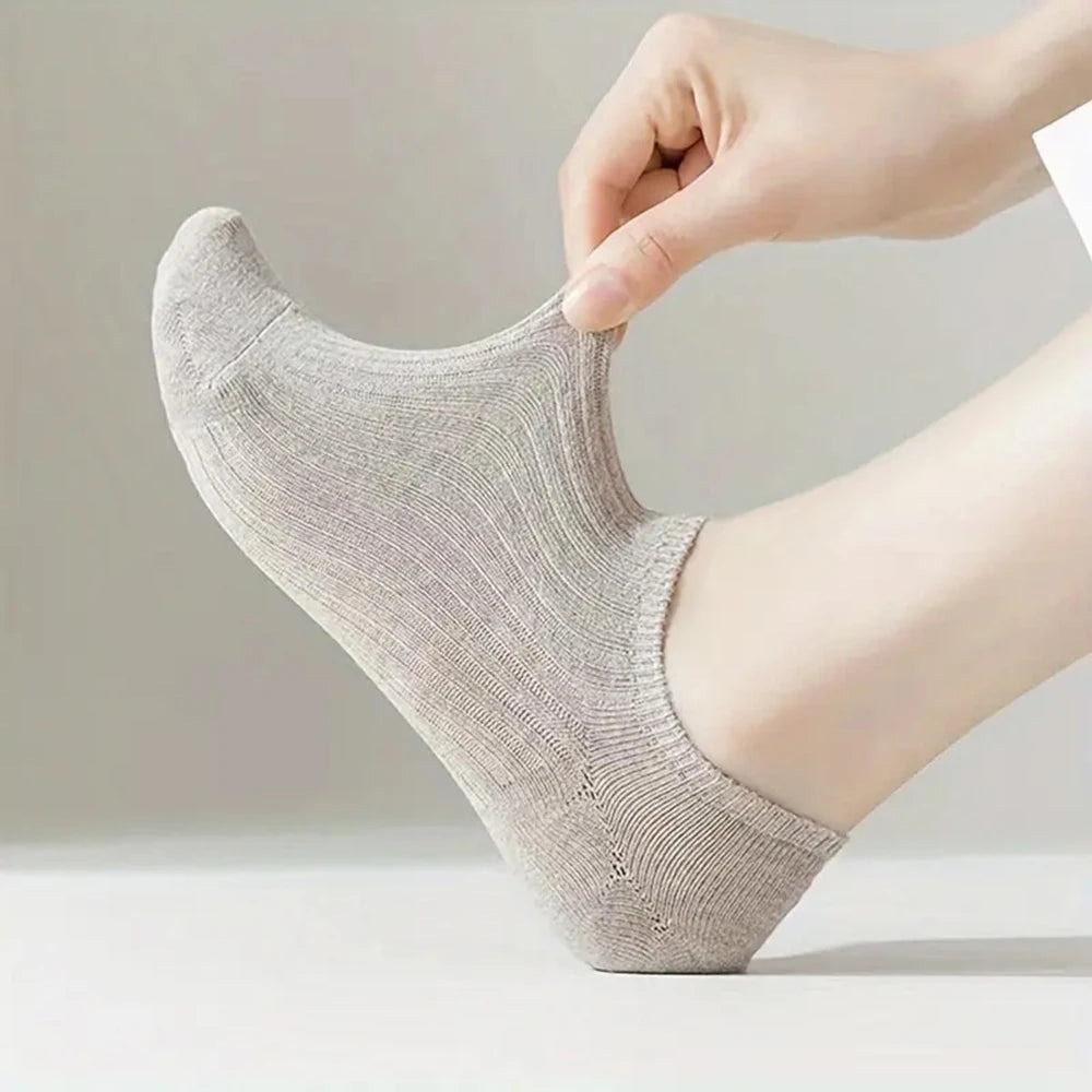 Polyester Elastane Low Tube Ankle Socks