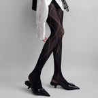 Geometric Pattern Nylon Mesh Pantyhose Tights