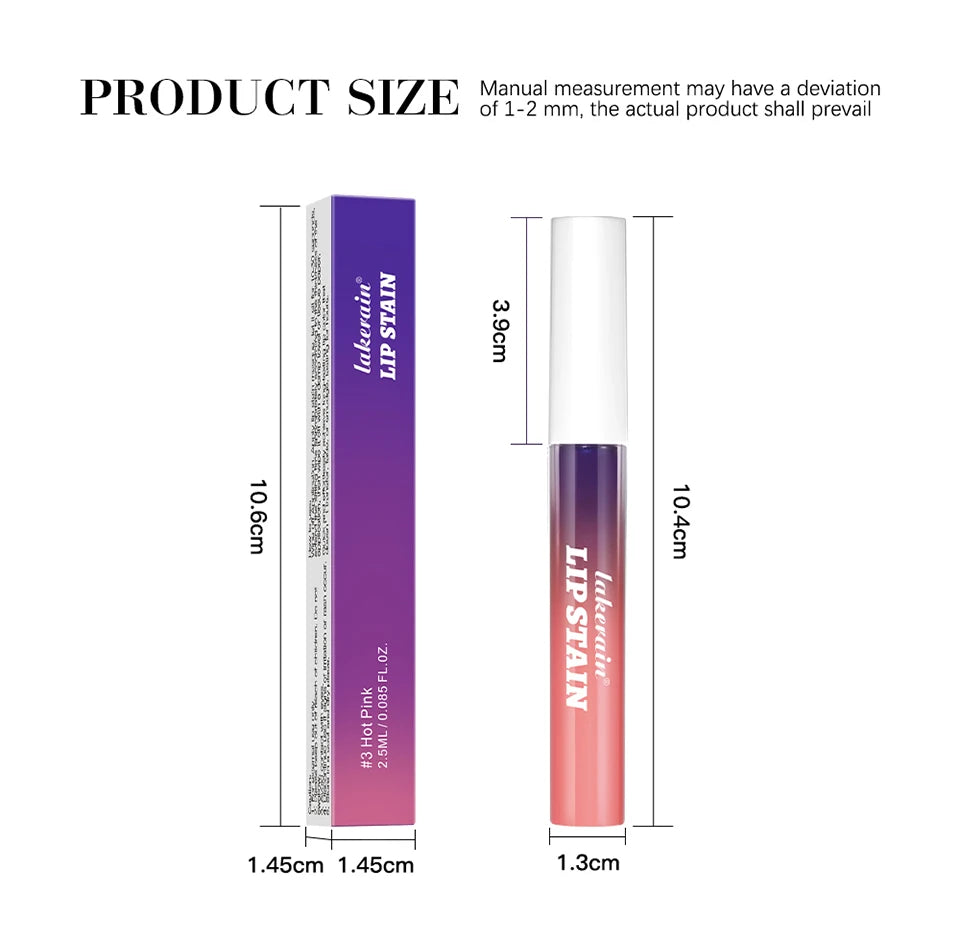 Peel Off Lip Stain Waterproof Long Lasting Tint