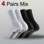 Polyester Elastane Anti Slip Sports Socks
