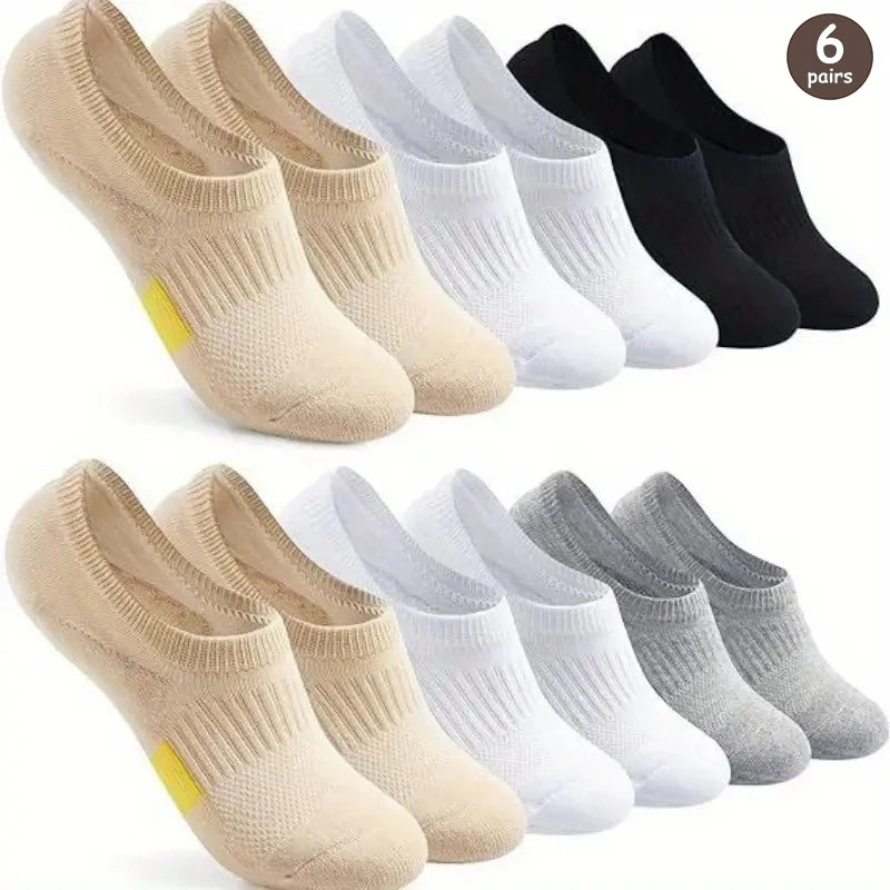 Polyester Blend Cartoon Pattern Low Tube Casual Socks - 14
