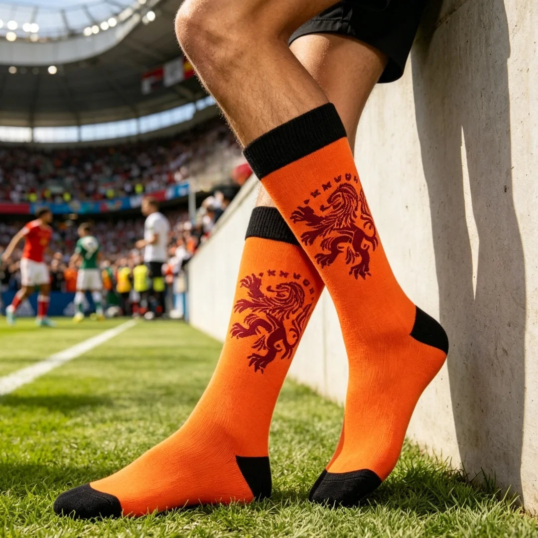 Cotton Blend Unisex Sports Crew Socks - 8