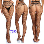 Nylon Spider Web Pattern Fishnet Pantyhose