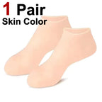 Silicone Moisturizing Socks for Dry Cracked Feet
