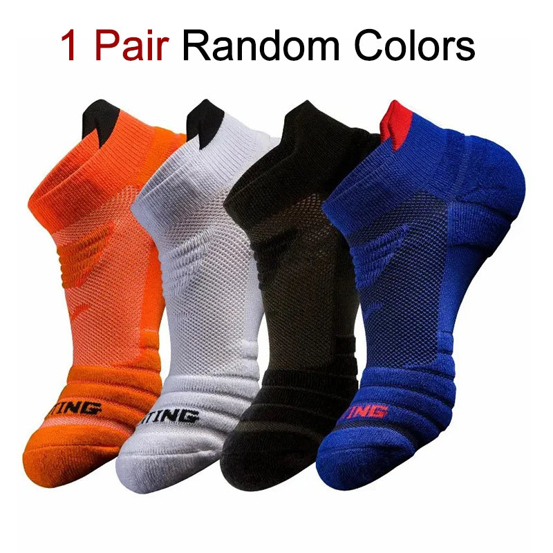 Men Cotton Blend Athletic Sports Socks